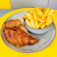 Quarter Chicken with Chips
