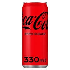 CAN COCACOLA ZERO SUGAR 330ML