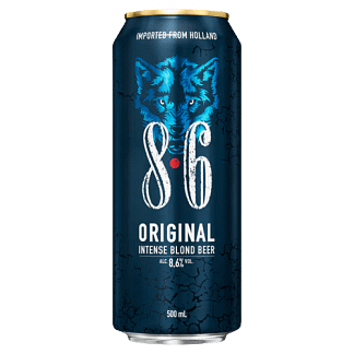 8.6 ORIGINAL INTENSE BOLD BEER 500ML CAN